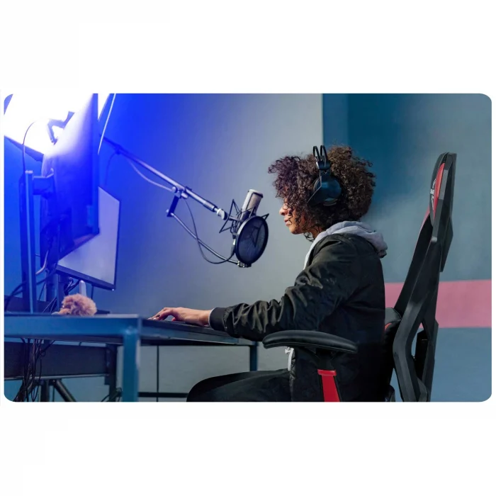 fotel-gamingowy-shiro-czarno_26647 Ігрове крісло Shiro чорно-червоне - Зображення 7