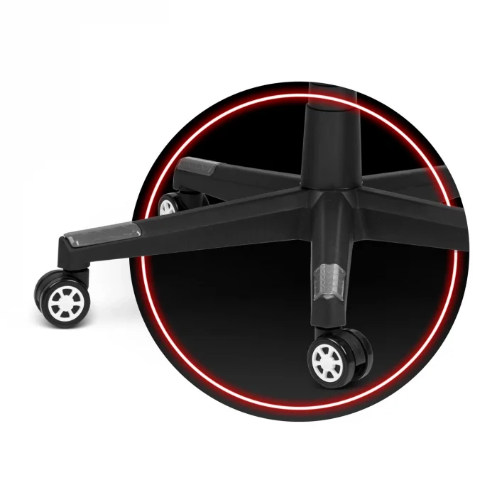 fotel-gamingowy-shiro-czarno_26666 Ігрове крісло Shiro чорно-біле - Зображення 6