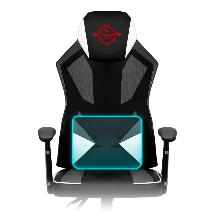 fotel-gamingowy-shiro-czarno_26667 Ігрове крісло Shiro чорно-біле - Зображення 12