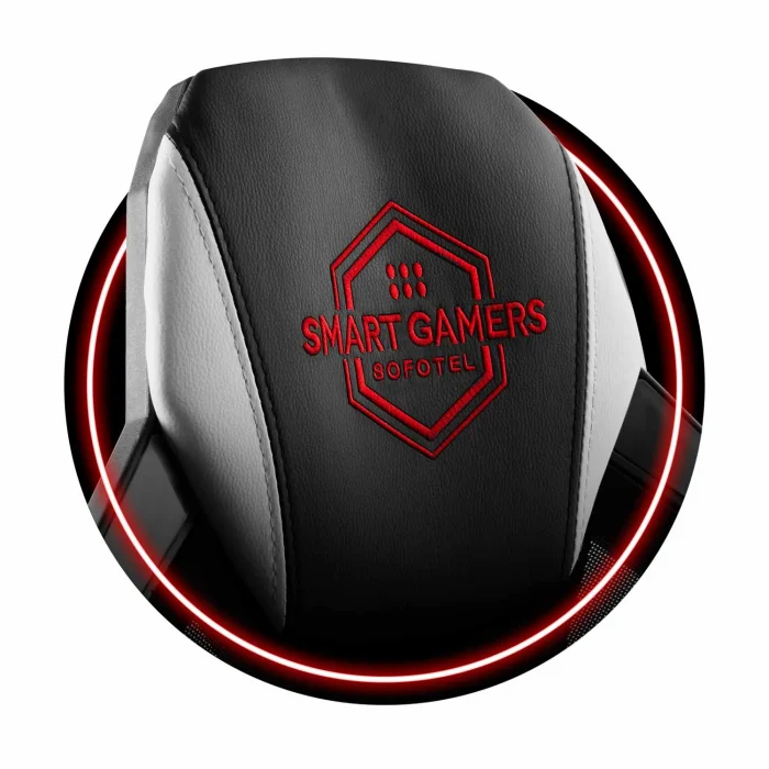 fotel-gamingowy-shiro-czarno_26670 Ігрове крісло Shiro чорно-біле - Зображення 5