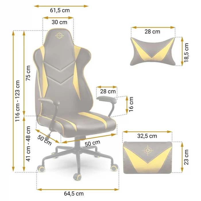 Ігрове крісло Sofotel Blitzcrank - 2592 - Зображення 10