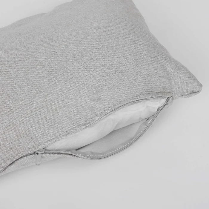 Скандинавське крісло з підніжками, світло-сіре - Зображення 6