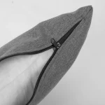 Скандинавське крісло з підніжками сіре - Зображення 9