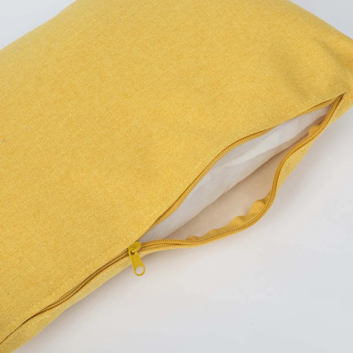 Скандинавське крісло з підніжками, жовте - Зображення 9