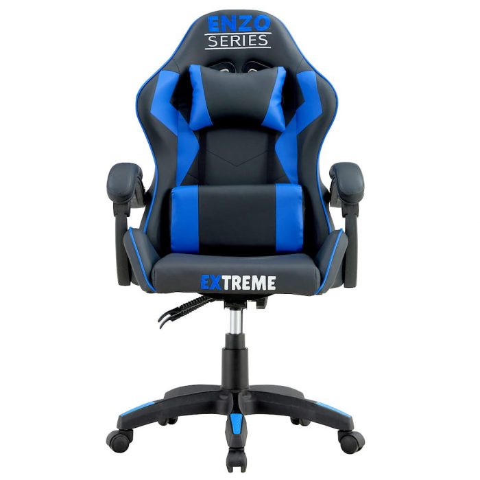 Геймерське крісло EXTREME ENZO BLUE Комфорт і потужний стиль для перемоги в кожній грі - Зображення 2