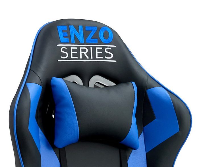 Геймерське крісло EXTREME ENZO BLUE Комфорт і потужний стиль для перемоги в кожній грі - Зображення 4