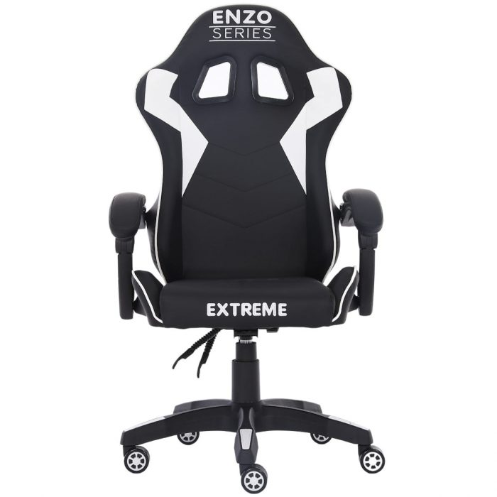 Геймерське крісло EXTREME ENZO Чорно Біле Ваш оптимальний вибір - Зображення 4