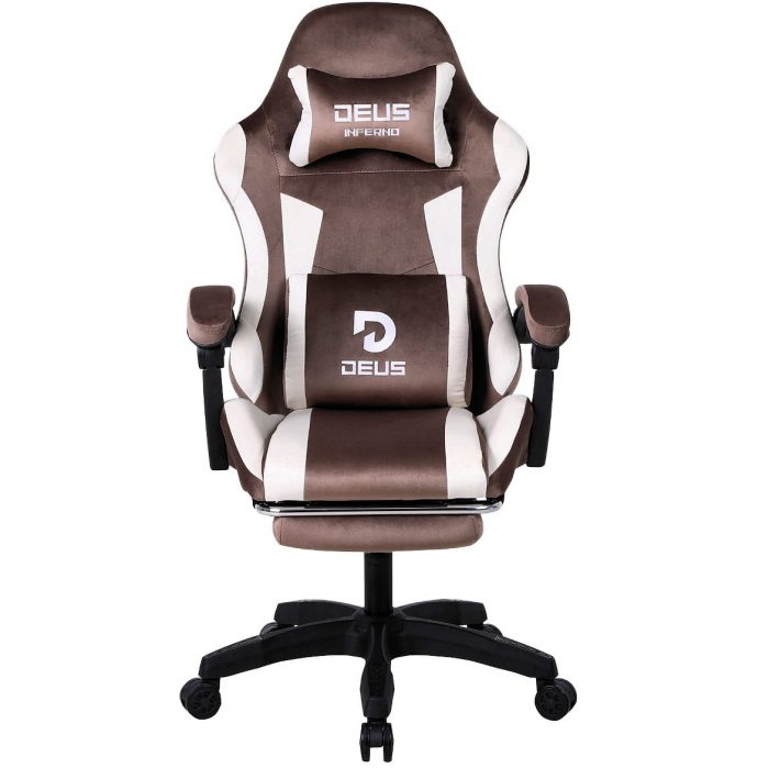 Геймерське крісло DEUS Inferno Brown-Стильне та комфортне - Зображення 4