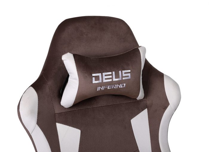 Геймерське крісло DEUS Inferno Brown-Стильне та комфортне - Зображення 6
