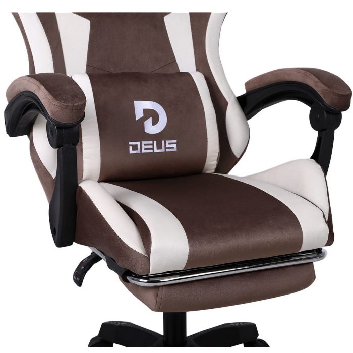 Геймерське крісло DEUS Inferno Brown-Стильне та комфортне - Зображення 7