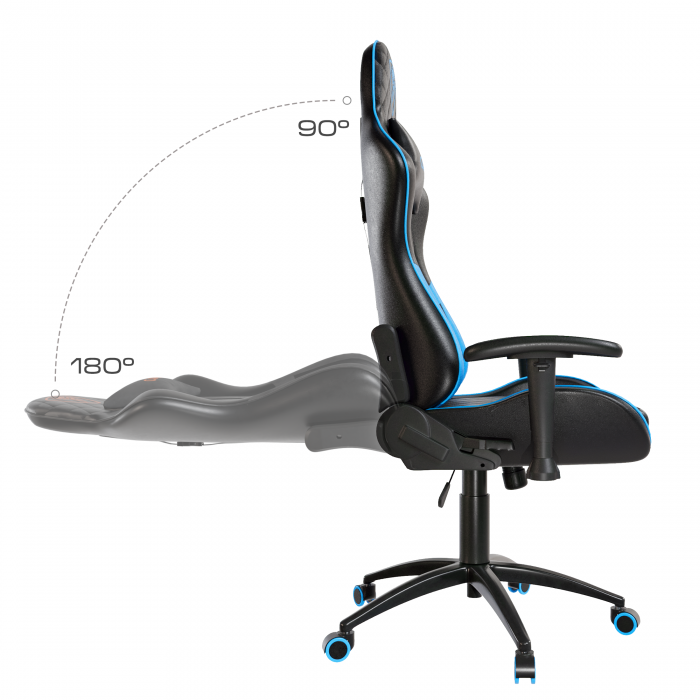 Ігрове крісло Draco CRF192 Blue - Зображення 3