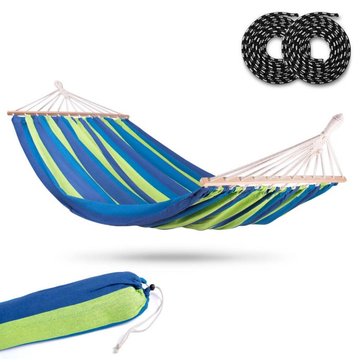 hamak-ogrodowy-220-x-160-cm-ba_1343 Гамак садовий 220 x 160 см Bahama Double 2-осібний - Комфорт для двох - Зображення 4