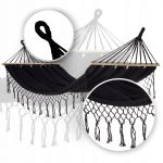 ГАМАК САДОВИЙ ПІДВІСНИЙ 100x200x280 ГОЙДАЛКА ВЕЛИКИЙ МІЦНИЙ БОХО - Зображення 2