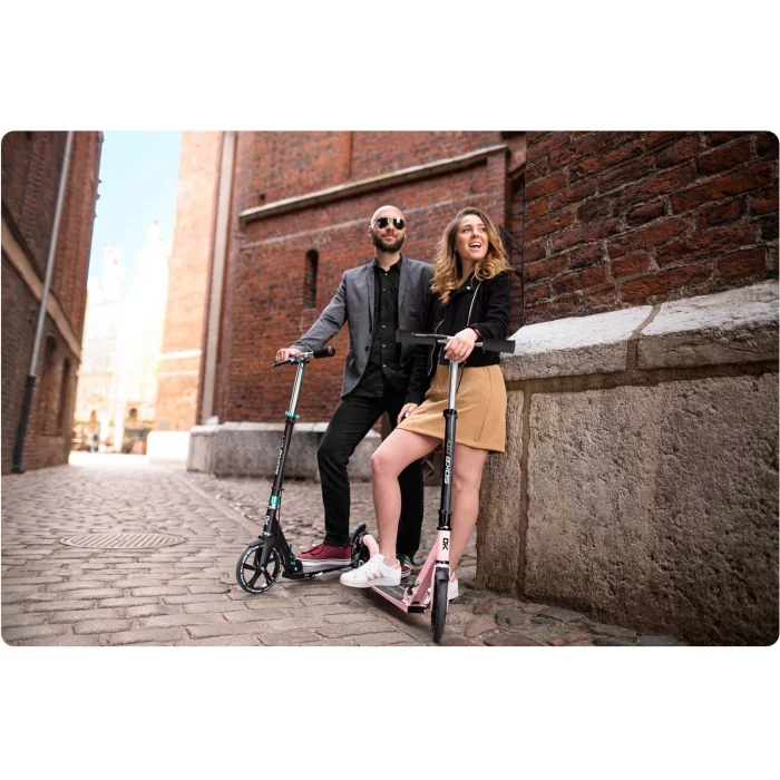 Самокат Soke City чорно-рожевий - Зображення 2