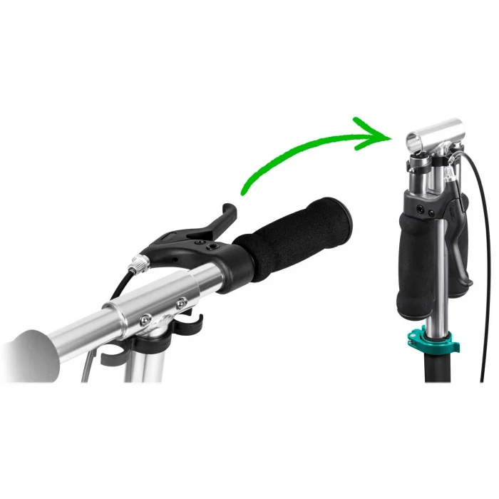 Самокат Soke City, чорно-бірюзовий - Зображення 11