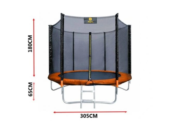 Батут RIPPEY 10FT 312 см з Драбинкою і Захисною Сіткою - Розваги для Дітей і Сім'ї - Зображення 2
