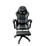 Геймерське крісло Ekspand FG02, сіра екошкіра Комфорт та стиль для тривалих ігор і роботи"