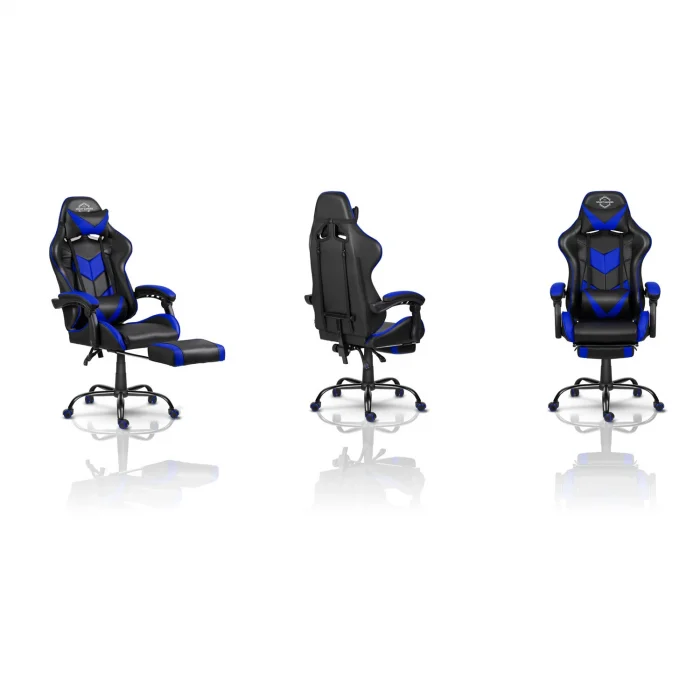 Офісне крісло Sofotel Cerber для геймера, чорно-синє - Зображення 11