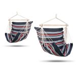 Крісло підвісне бразильське синьо-червоне Sofotel Rodos - Стильний відпочинок - Зображення 2