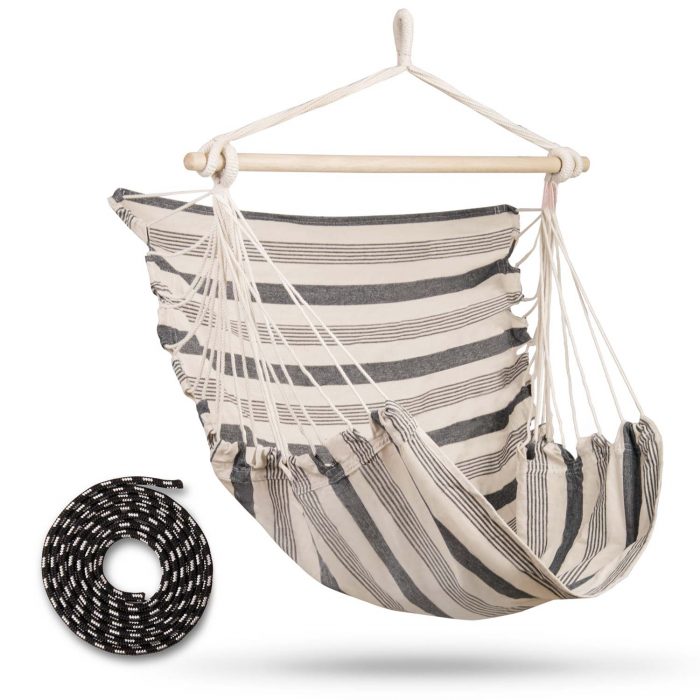 krzeslo-wiszace-brazylijskie-s_1106 Гойдалка садова бразильська сіра Sofotel Rodos - Відпочинок на висоті - Зображення 1