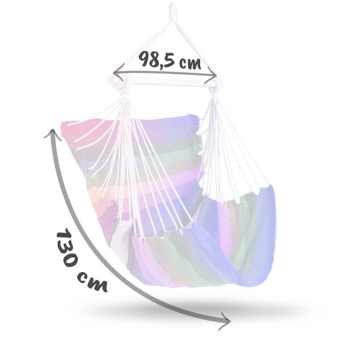 krzeslo-wiszace-rodos-niebieski_954 Крісло підвісне Rodos синє - Відчуття комфорту і легкості - Зображення 4