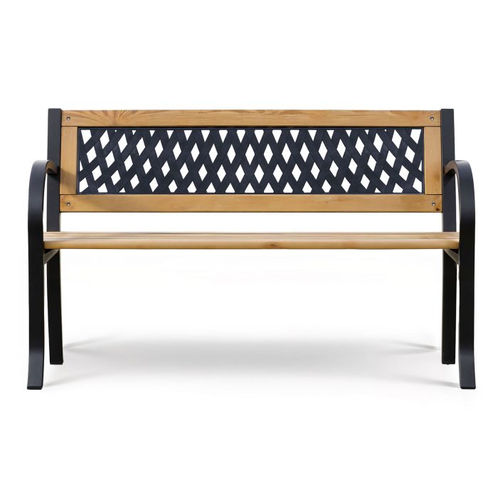 Лавка садова з підлокітниками 125 x 77 x 49 см Sofotel Elion - Комфорт для вашого саду - Зображення 2