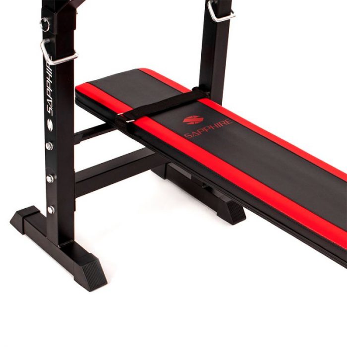 Лава для бодібілдингу пряма зі стійками Sapphire XYLO-LINE XG-025 - Зображення 4