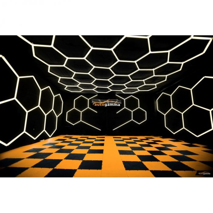 Стельовий світильник Auto Gamma білий Панель HEXAGON 243x483см 3500-4000K - Зображення 2