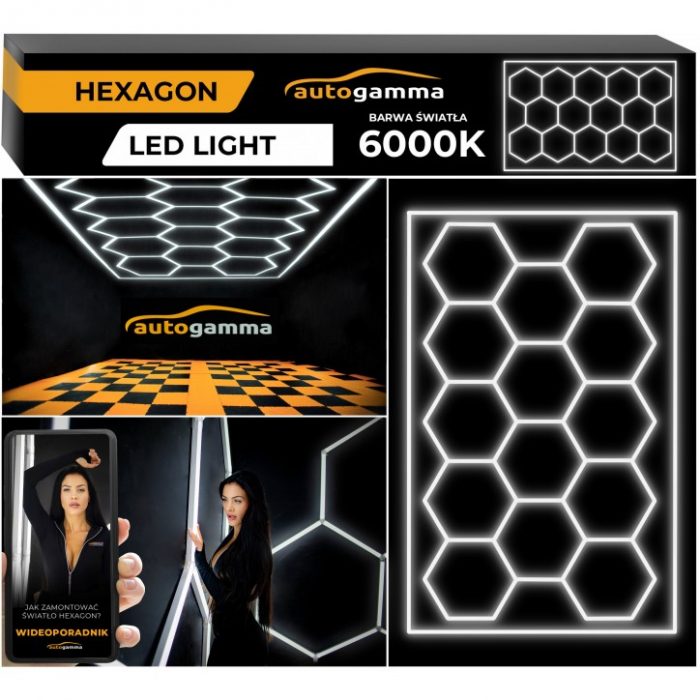 Стельовий світильник AUTO GAMMA білий 243 x 483 5500-6000K - Зображення 10