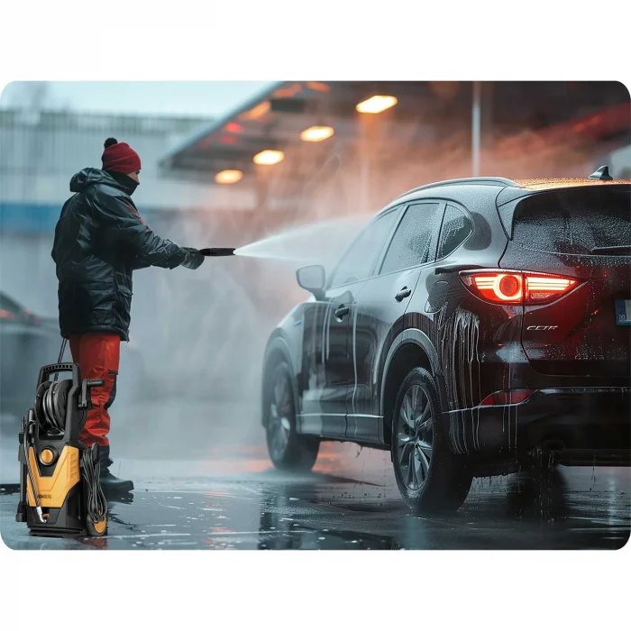 Мийка високого тиску Humberg HM-300 з барабаном 1800W - Зображення 10