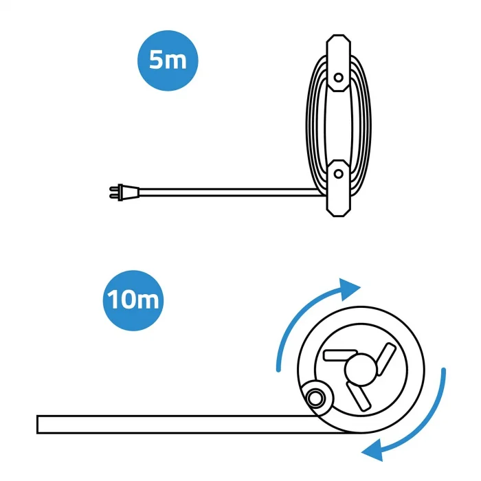 Мийка високого тиску з барабаном 2200W Humberg HM-301 - Зображення 15