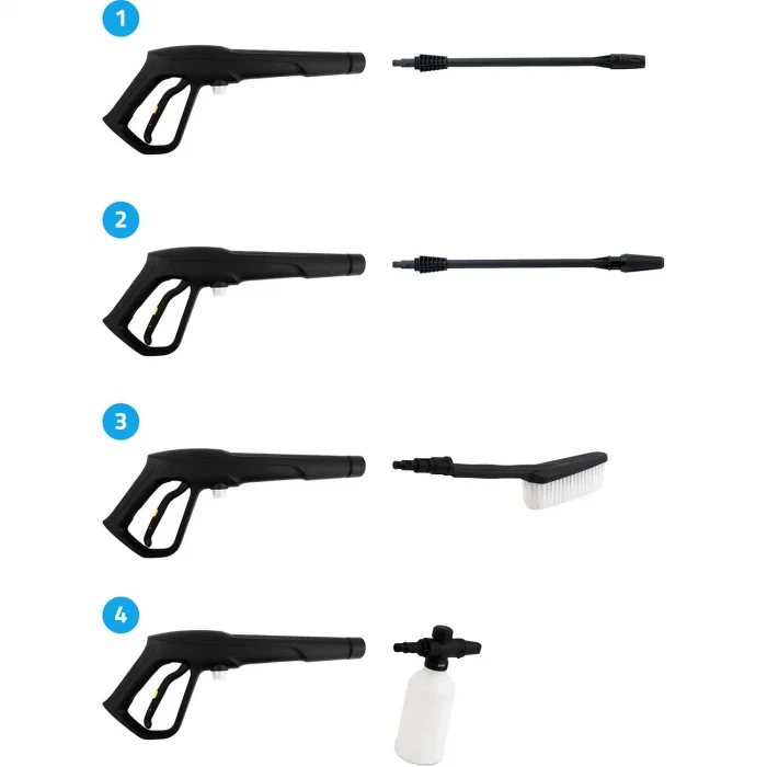 Мийка високого тиску з барабаном 2200W Humberg HM-301 - Зображення 19