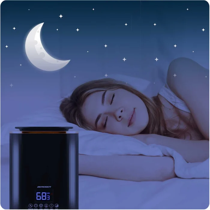 Зволожувач повітря Berdsen BD-502 black - Зображення 12