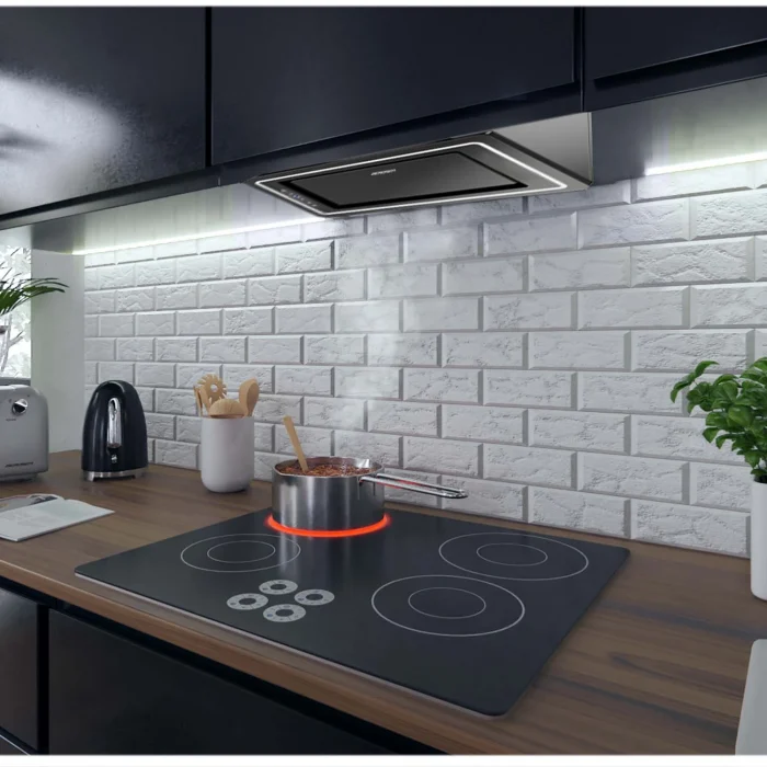 Витяжка кухонна 52см чорна Berdsen BT-239 - Зображення 7