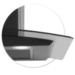 Витяжка кухонна 60см Black Berdsen BT-216 - Зображення 4