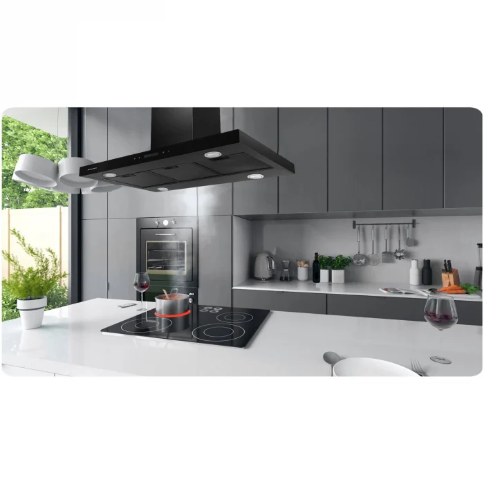 Витяжка кухонна 90см Black Berdsen BE-90E - Зображення 8
