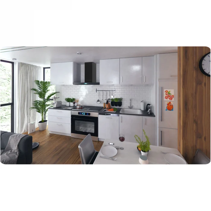 Витяжка кухонна 90см Black Berdsen BE-90S - Зображення 8