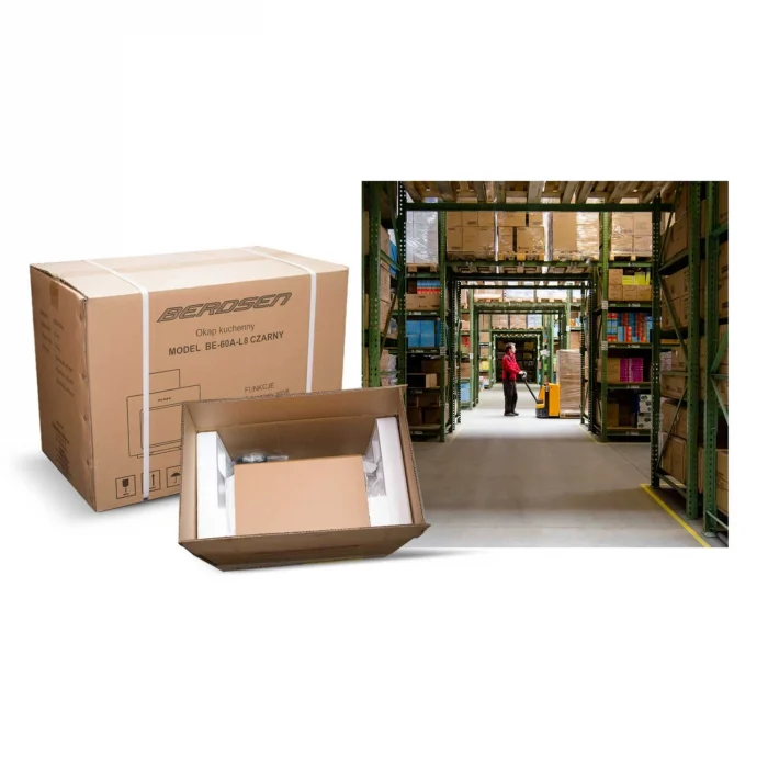 Витяжка кухонна 90 см Inox Berdsen BE-90S - Зображення 7