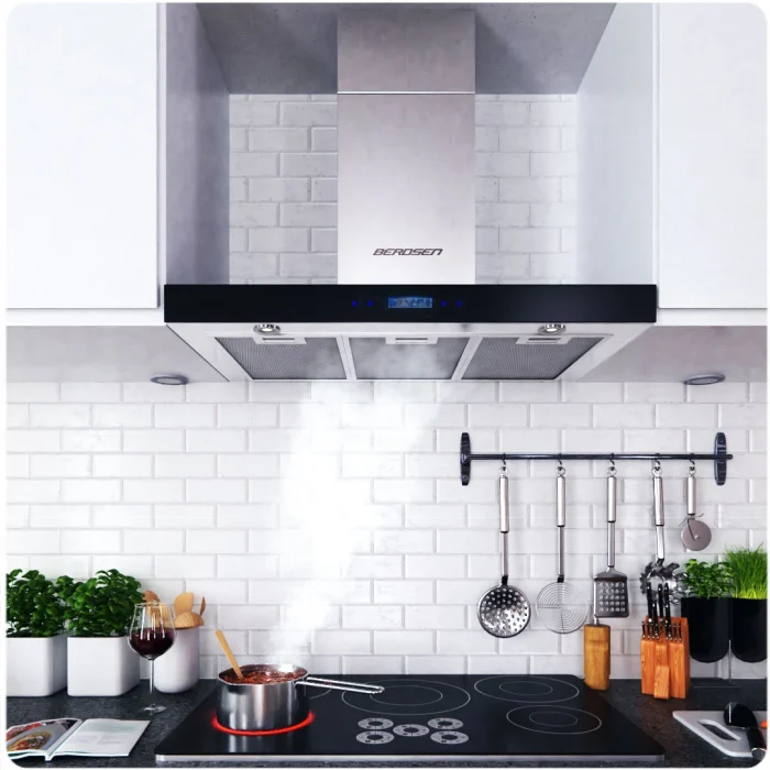 Витяжка кухонна 90 см Inox Berdsen BE-90S - Зображення 13
