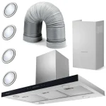 Витяжка кухонна 90см Inox Berdsen BE-90E