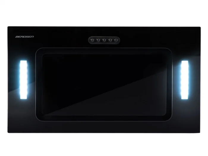 Витяжка кухонна під шафу 52см чорна BE-52A - Зображення 4