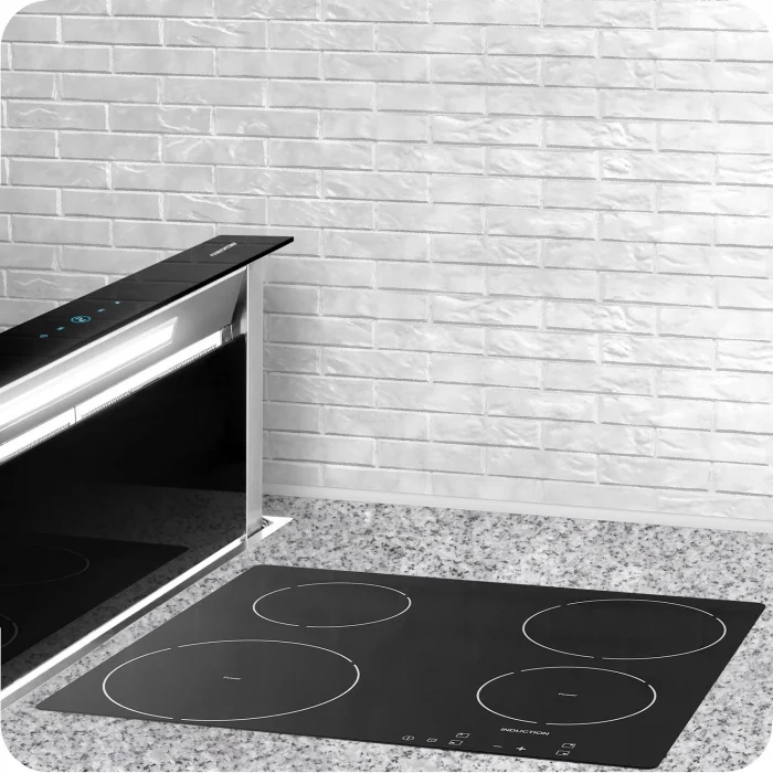 Витяжка кухонна настільна 90см чорна BT-290 - Зображення 3