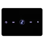 Витяжка кухонна настільна 90см чорна BT-290 - Зображення 8