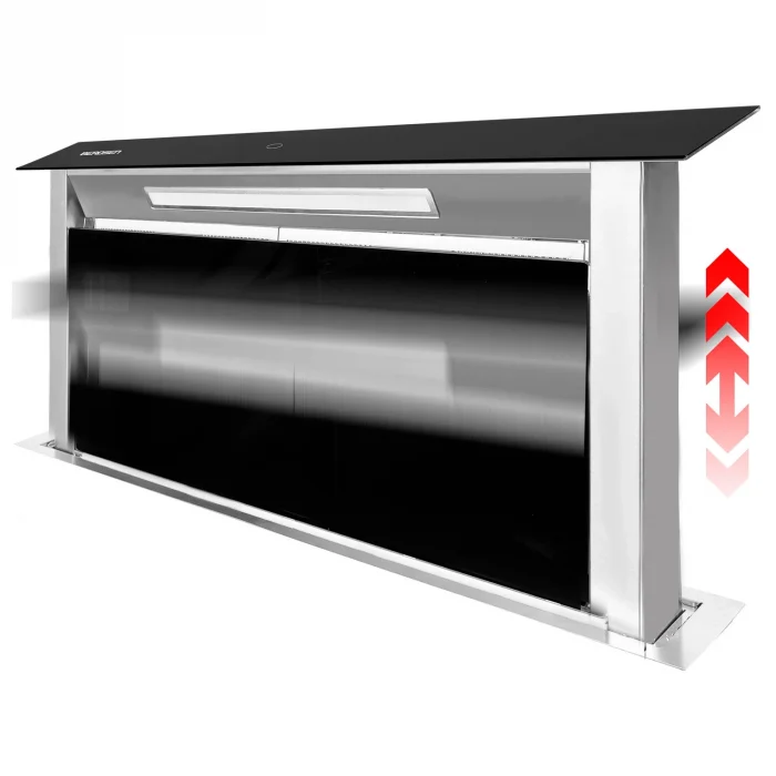 Витяжка кухонна настільна 90см чорна BT-290 - Зображення 9