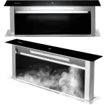 Витяжка кухонна настільна 90см чорна BT-290