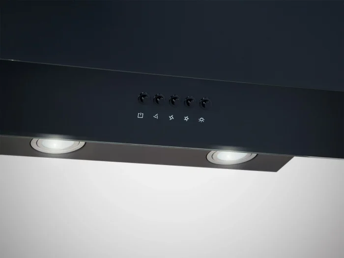 Витяжка камінна кухонна 60см Berdsen BT-211 чорна - Зображення 7