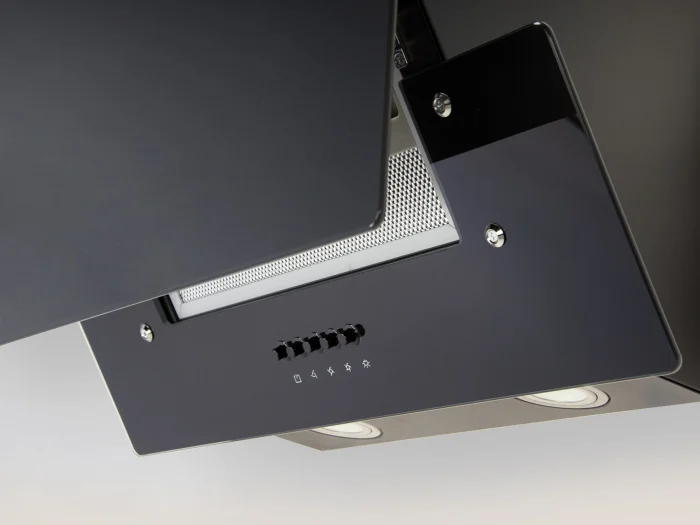 Витяжка камінна кухонна 60см Berdsen BT-212 чорна - Зображення 5