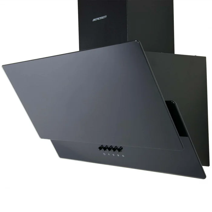 Витяжка камінна кухонна 60см Berdsen BT-211 чорна - Зображення 6