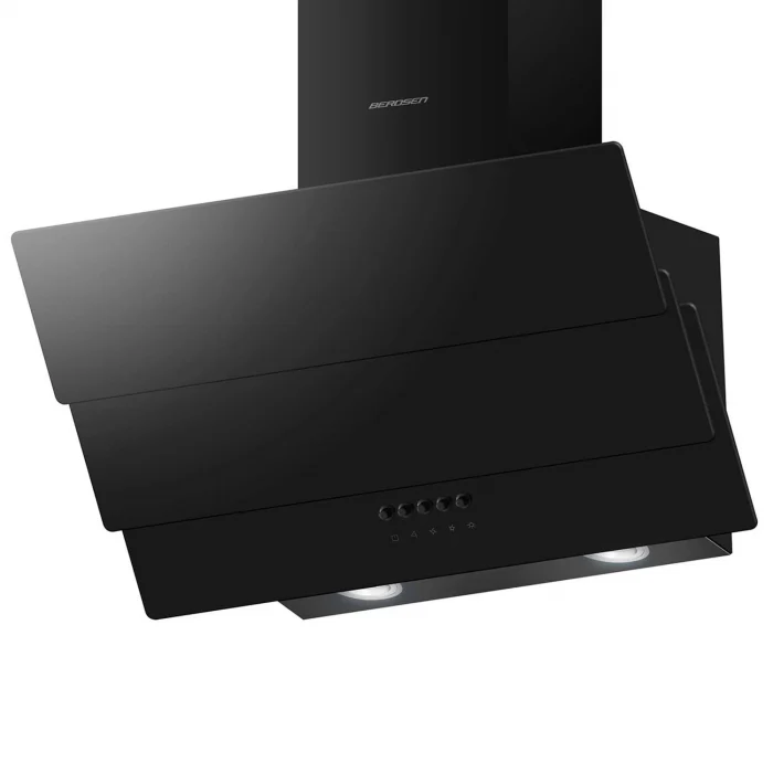 Витяжка камінна кухонна 60см Berdsen BT-212 чорна - Зображення 8