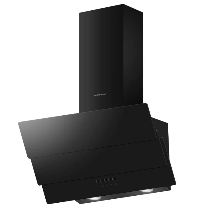 Витяжка камінна кухонна 60см Berdsen BT-212 чорна - Зображення 2